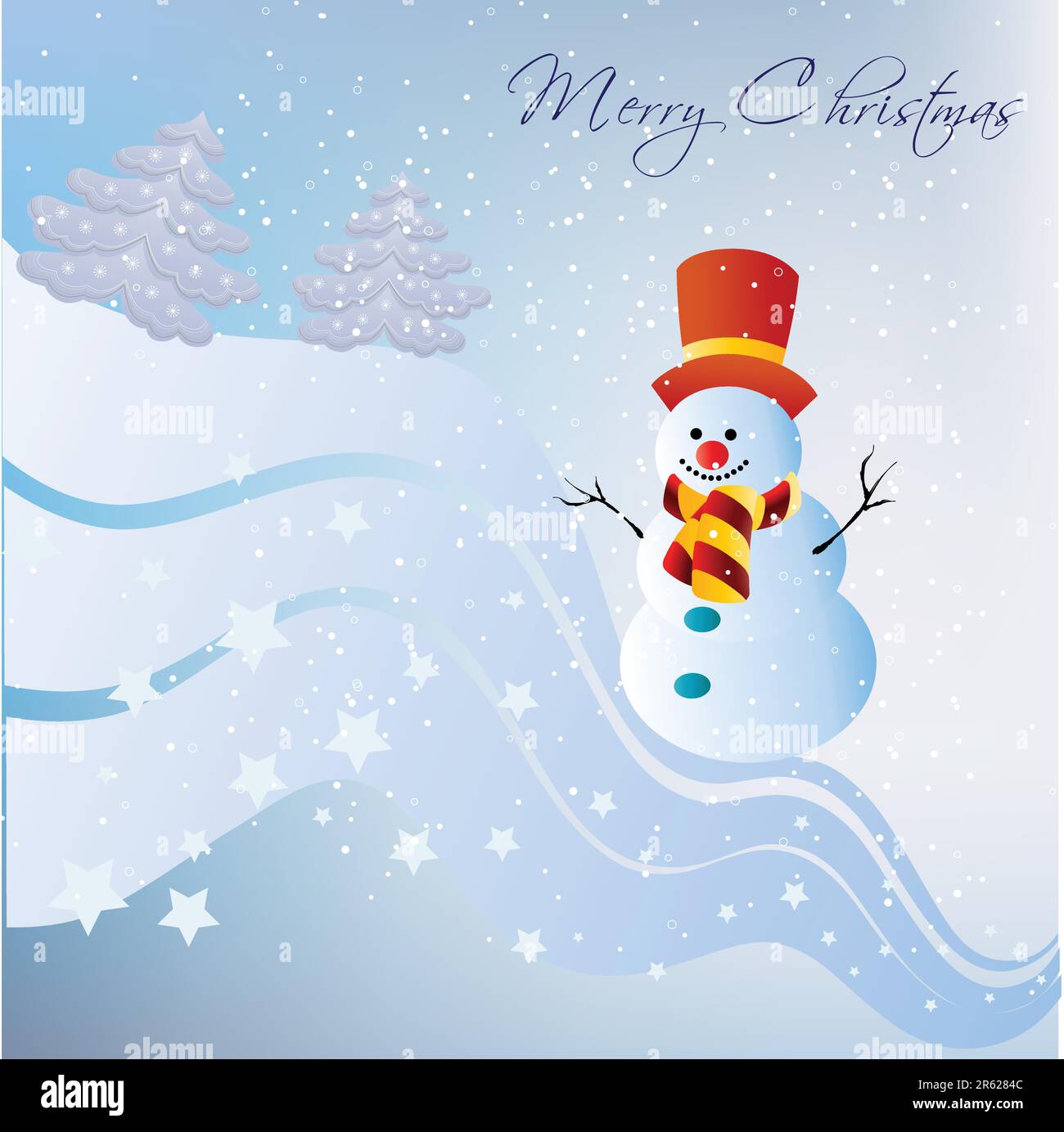 Snowman love Stock Vector Images - Alamy