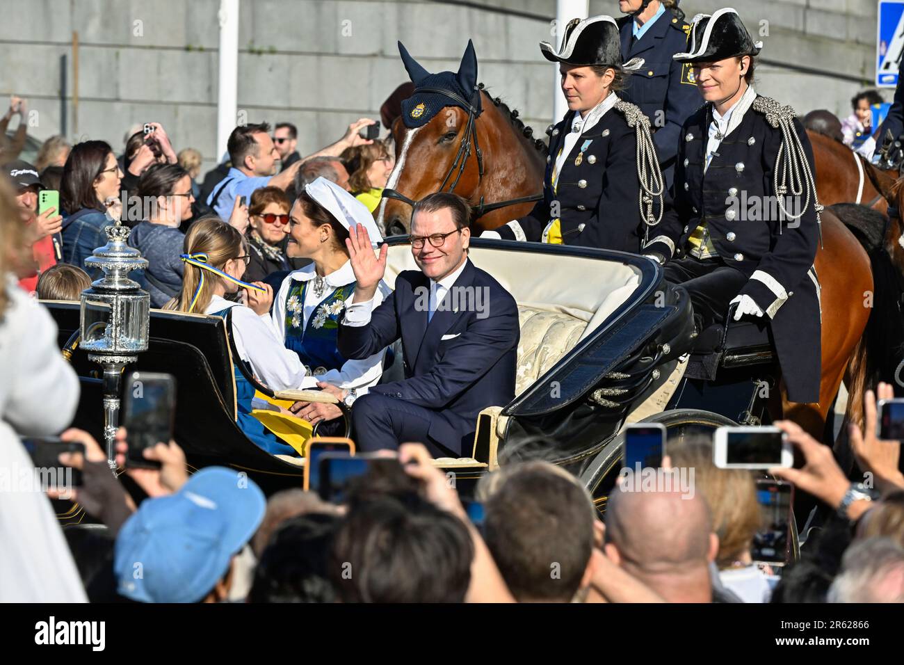 STOCKHOLM 20230606Crown Princess Victoria, Prince Daniel, Princess ...