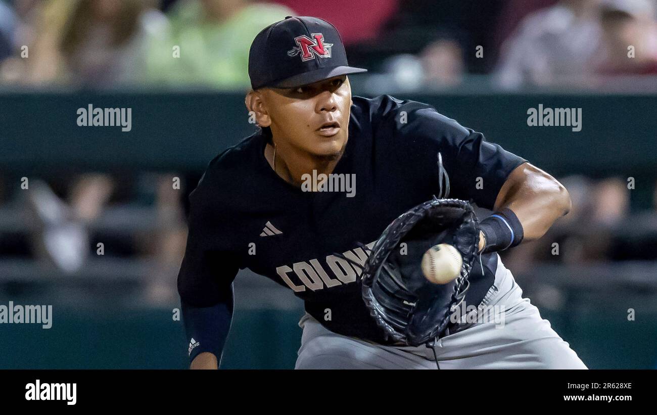 Nicholls infielder Edgar Alvarez (25) during an NCAA baseball game on
