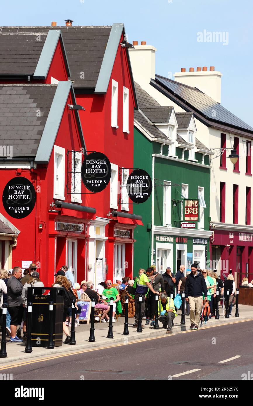 Dingle Town, Dingle Peninsula, County Kerry, Ireland Stock Photo