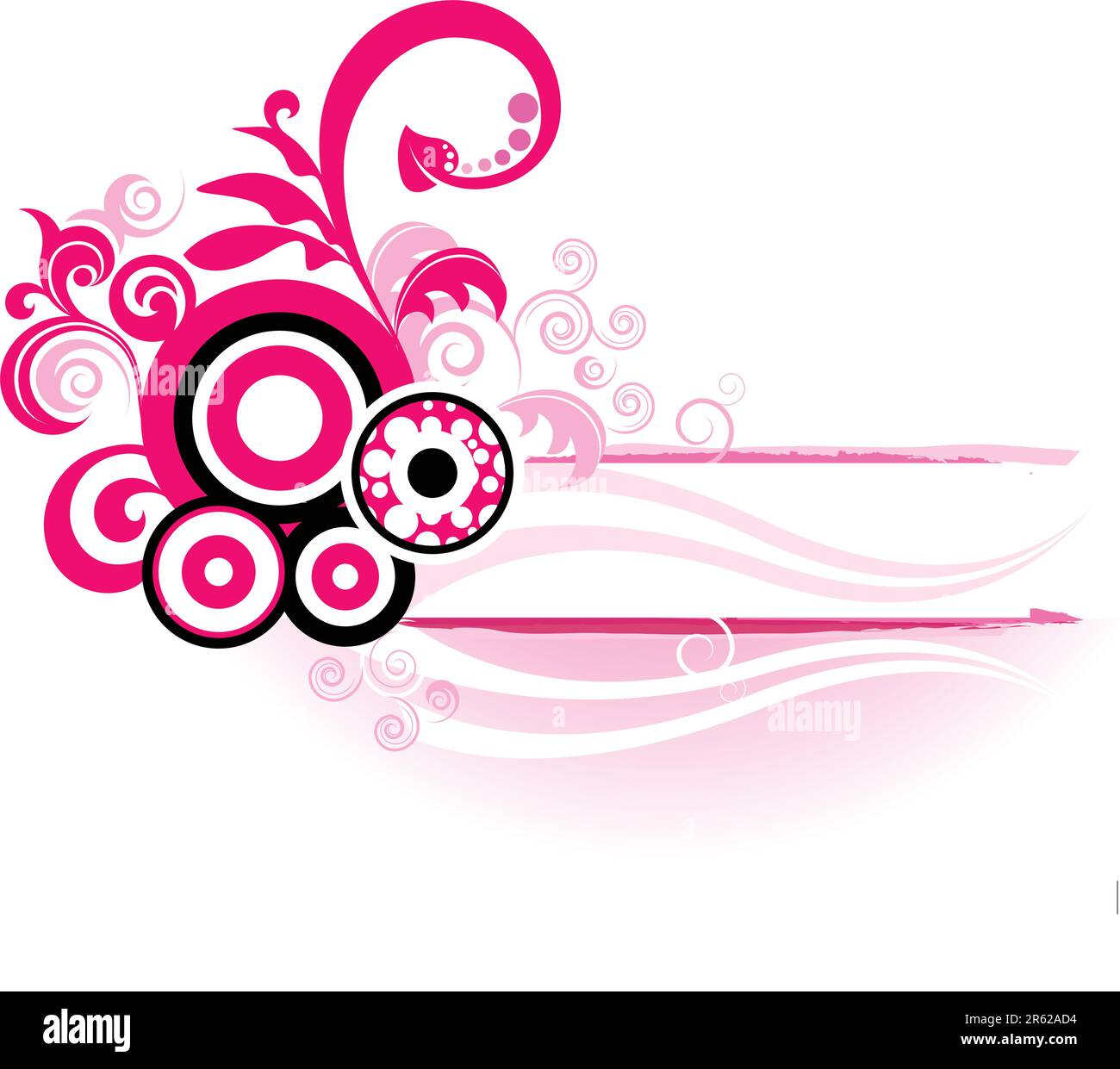 Abstract pink design Stock Vector Image & Art - Alamy
