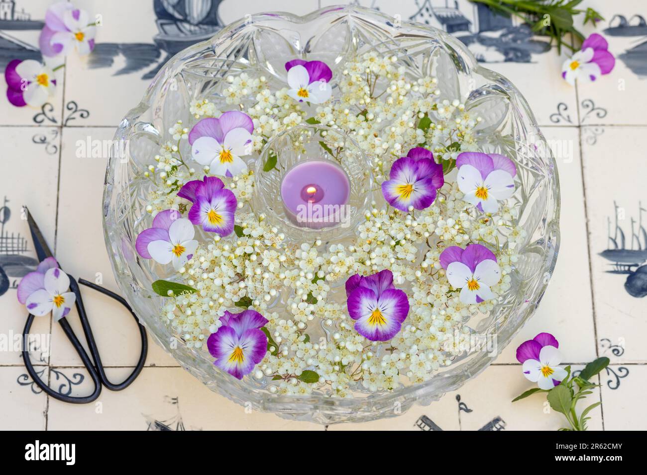 Flowers decoration floating floating hi-res stock photography and images -  Alamy