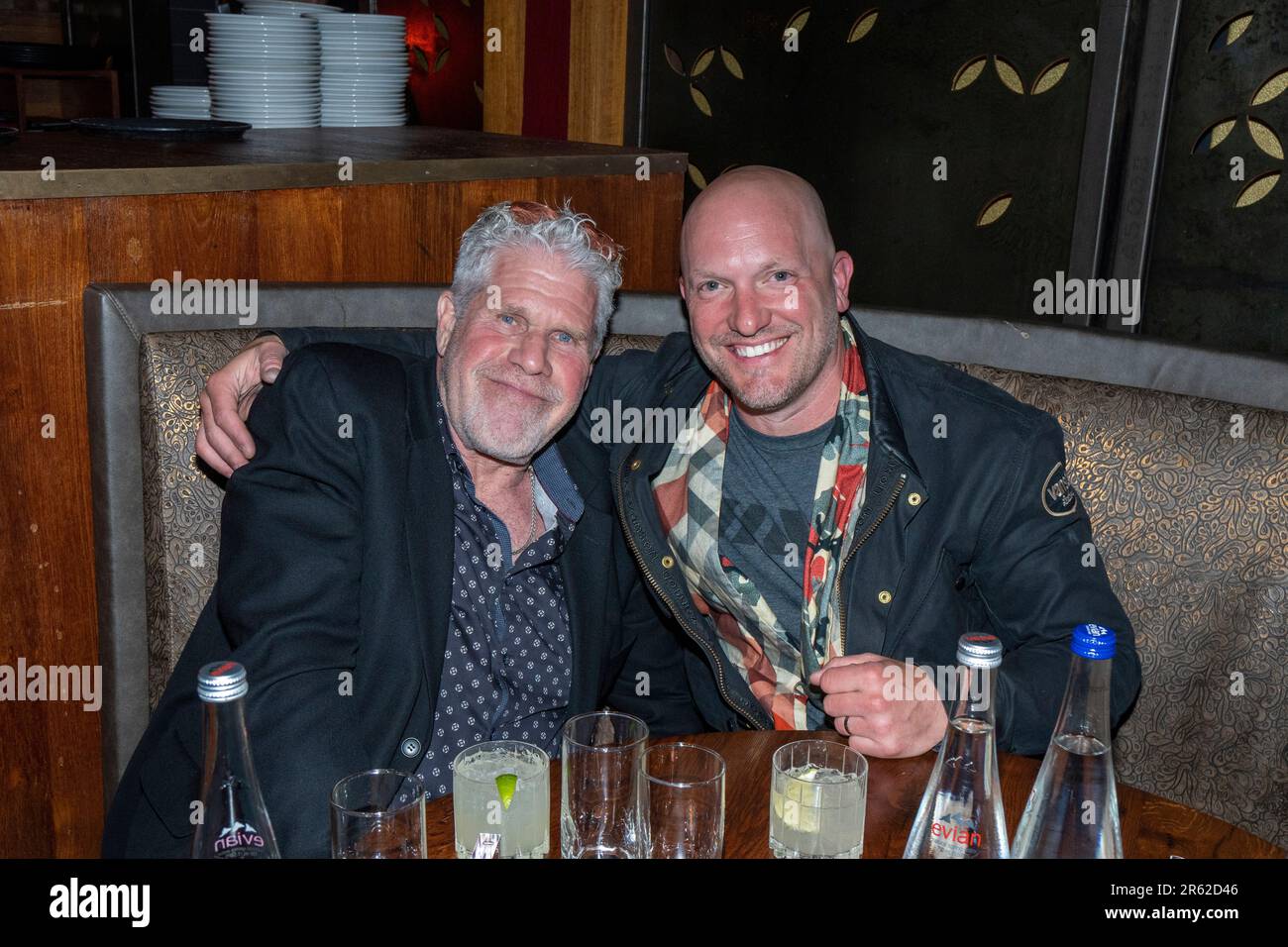Transformers The Rise Of The Beasts New York City Red Carpet and Premiere at the Kings Theater in Brooklyn Afterparty at Tao Downtown - Ron Perlman an Stock Photo