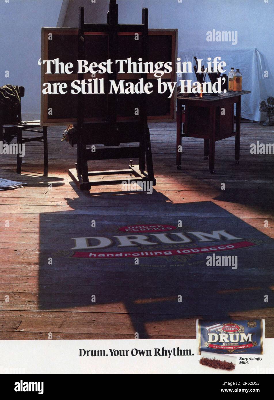 Vintage 'Playboy' October 1991 Issue Advert, USA Stock Photo