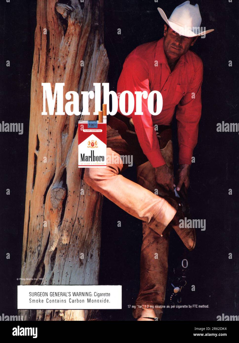 Vintage 'Playboy' October 1991 Issue Advert, USA Stock Photo