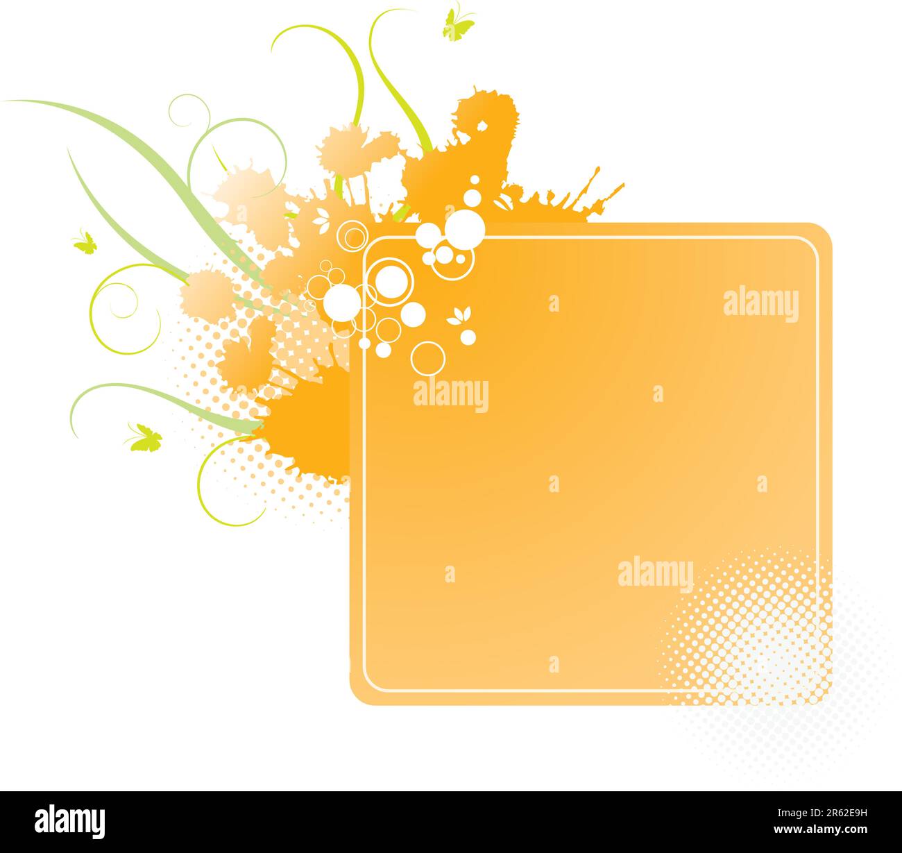 Plant information sign Stock Vector Images - Alamy