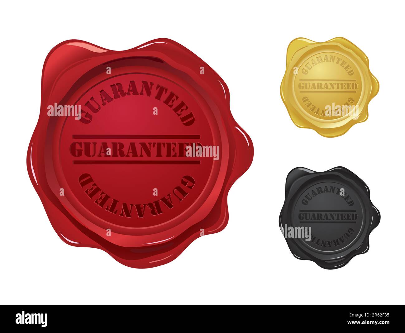 Premium Vector  Classic rubber stamp. red sealing wax quality sign  isolated on white background
