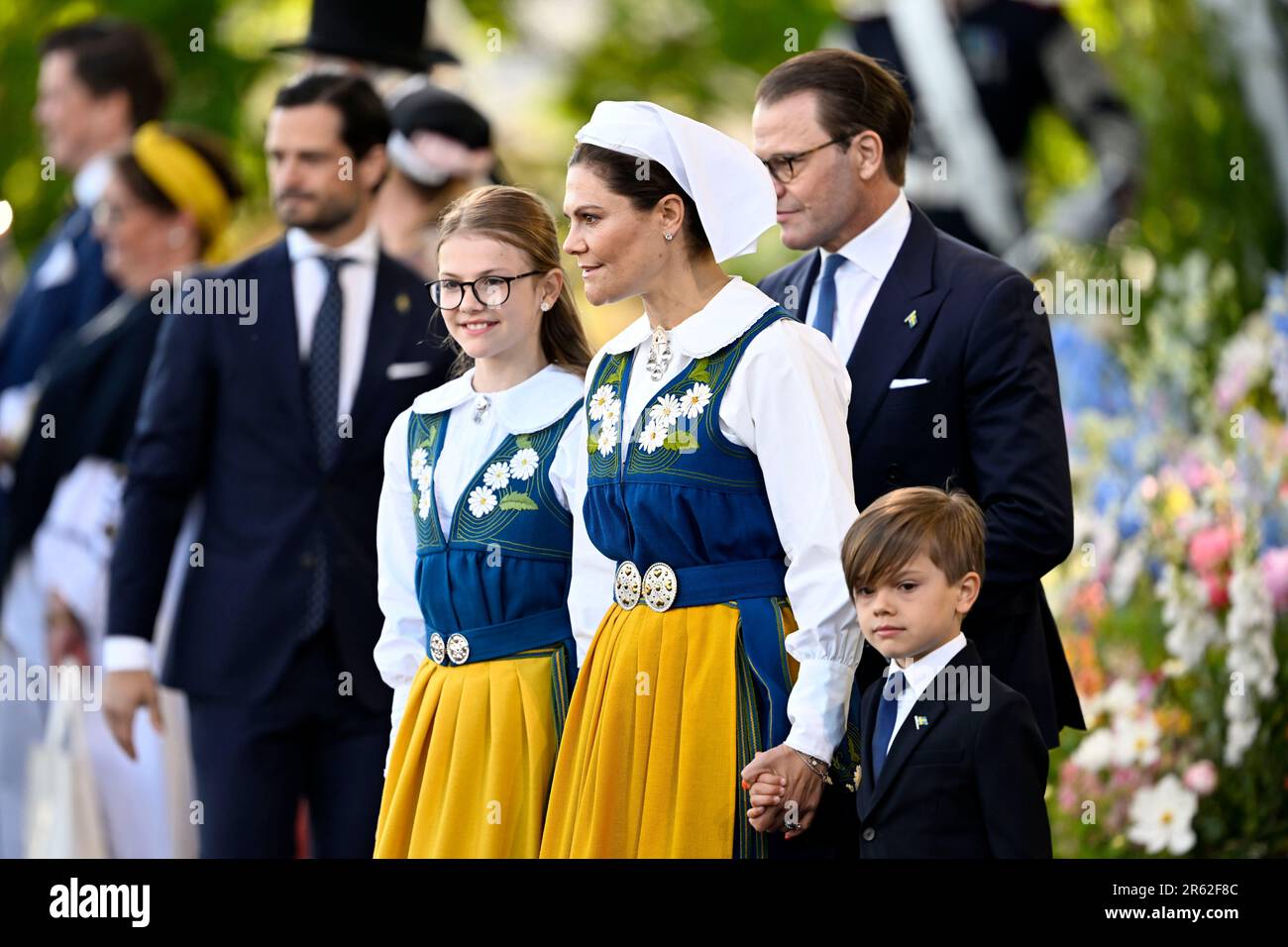 Princess Estelle, Crown Princess Victoria, Prince Daniel, Prince Oscar