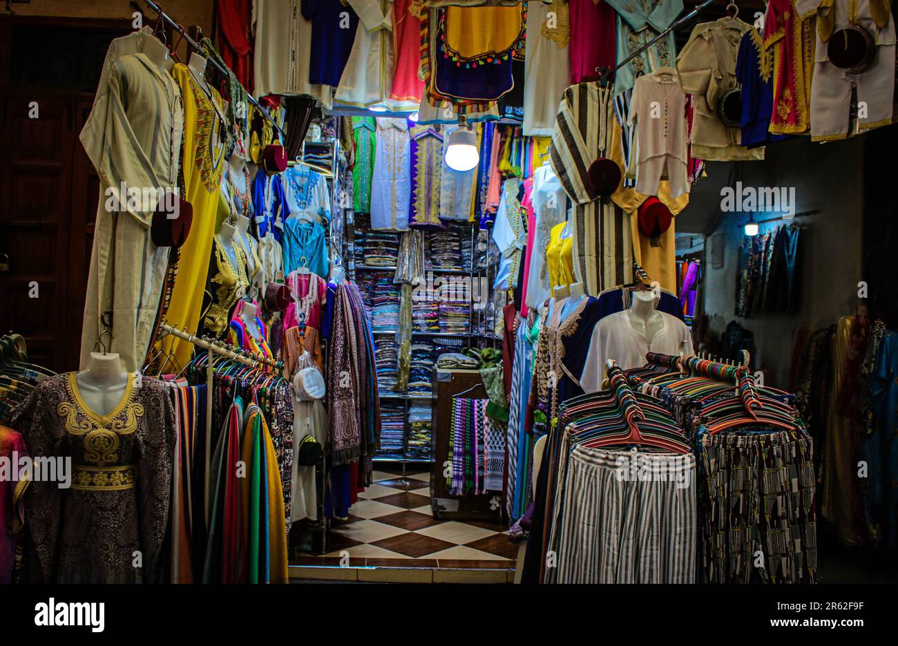 Mercados de Marrakech, Capital de marruecos Stock Photo