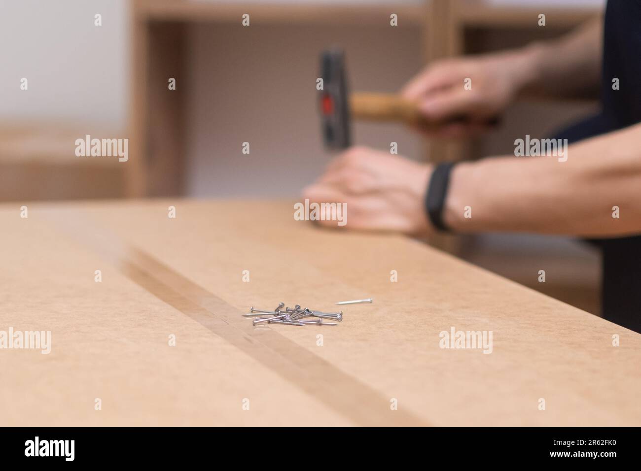 Professional furniture assembler man hi-res stock photography and ...