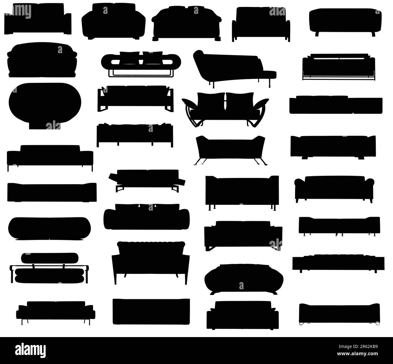 Sofas Black and White Stock Photos & Images Alamy