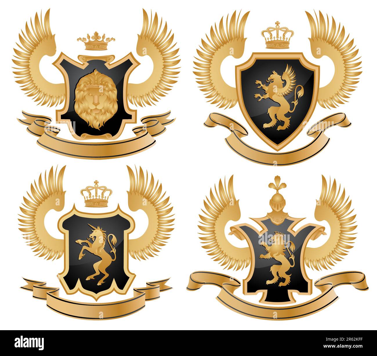 Coat of arms. Vector illustration Stock Vector Image & Art - Alamy