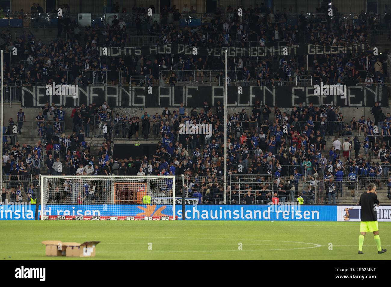 Bielefeld, Germany. 06th June, 2023. Soccer: 2. Bundesliga - Relegation ...