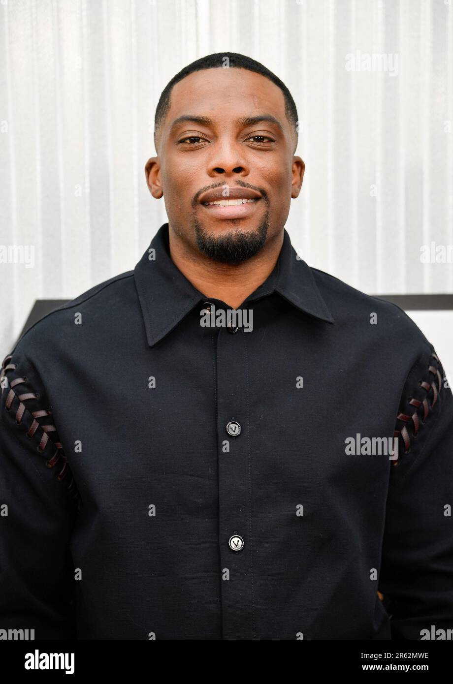 Woody McClain attends the premiere of "Transformers Rise of the Beasts