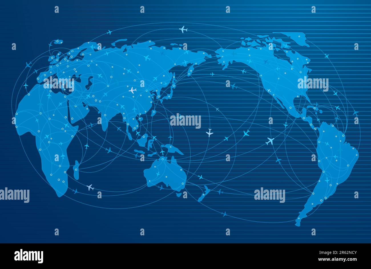 The worldwide air route background Stock Vector Image & Art - Alamy