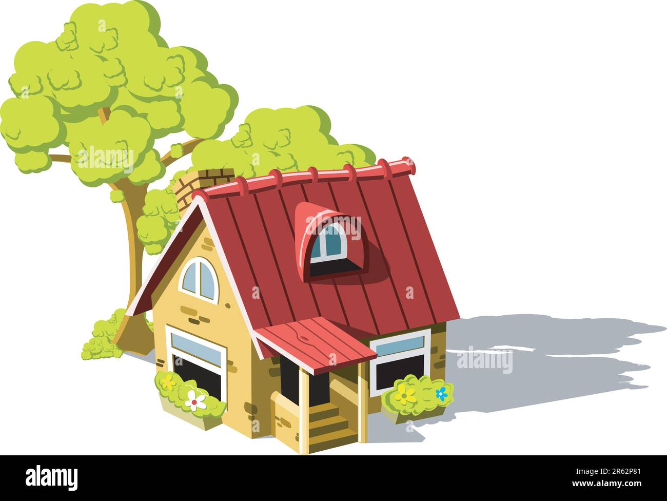 Country-house Stock Vector