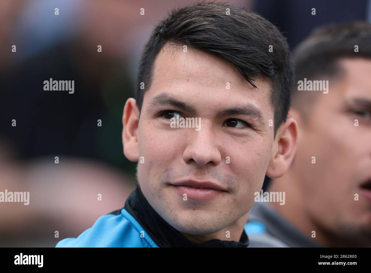 Napoli, Italy. 4th June, 2023. Hiring Lozano of SSC Napoli reacts prior to the Serie A match at San Paolo, Napoli. Picture credit should read: Jonathan Moscrop/Sportimage Credit: Sportimage Ltd/Alamy Live News Stock Photo