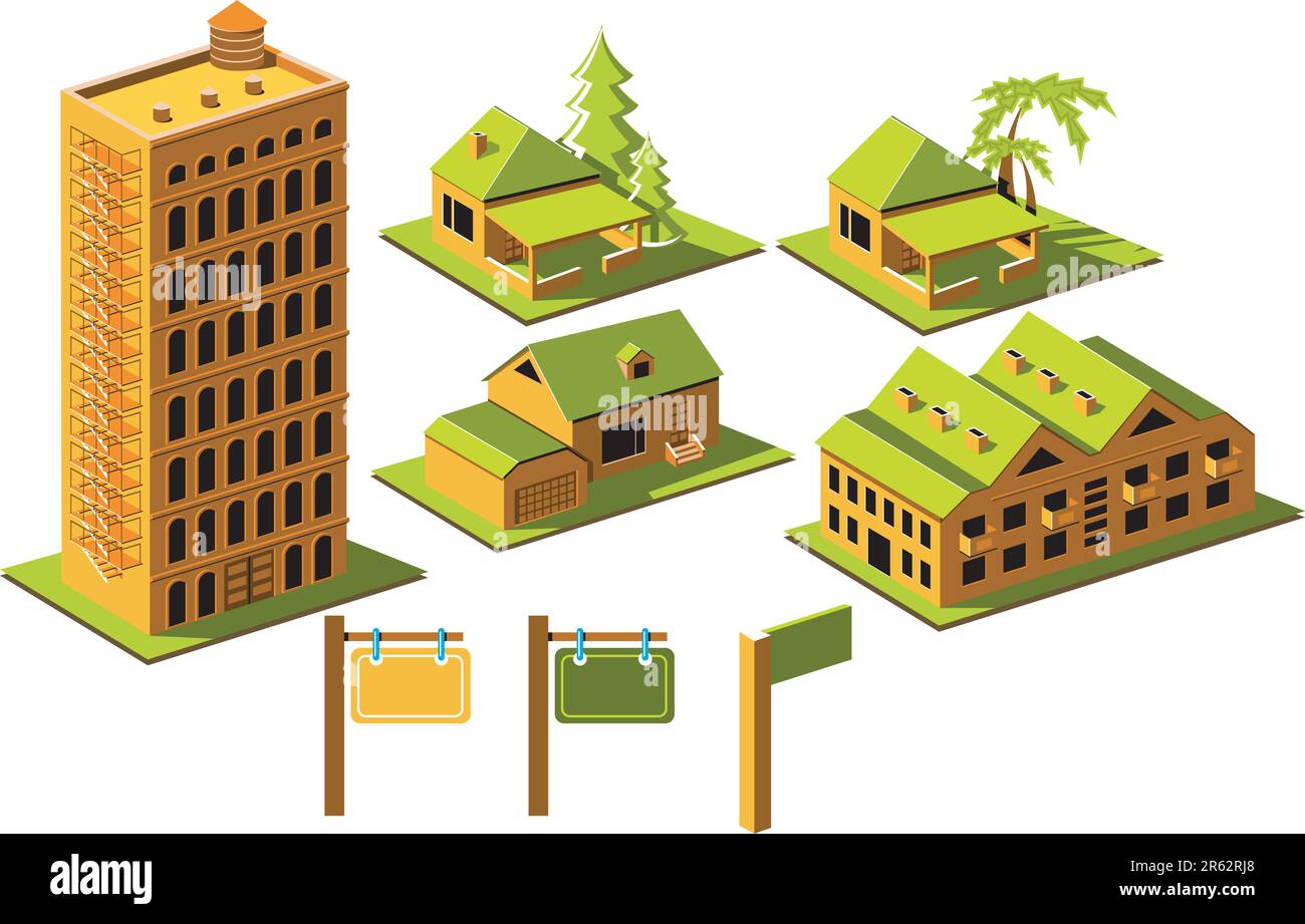 Real Estate icon set Stock Vector Image & Art - Alamy