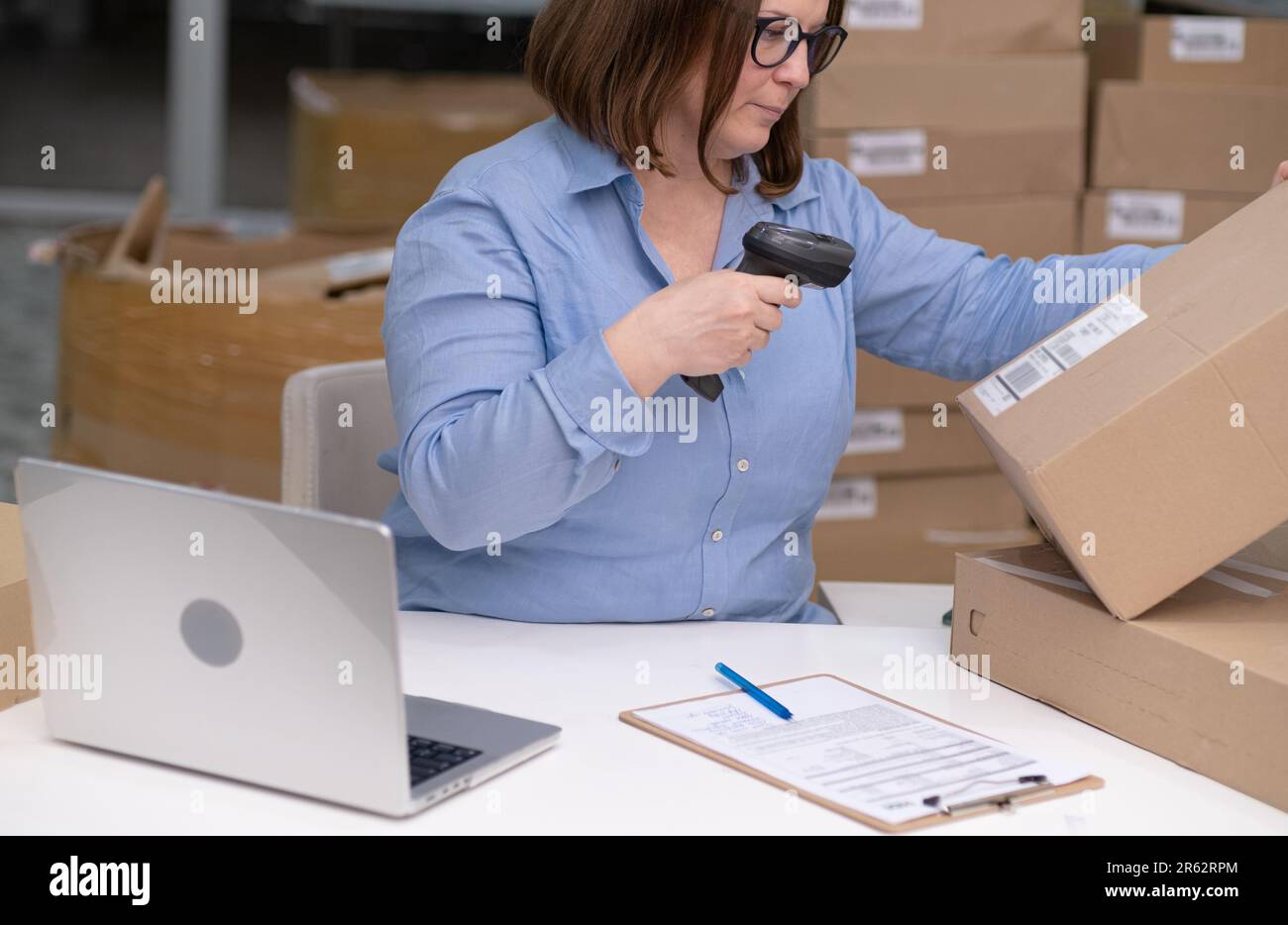 logistic shipping online orders. small business packaging delivery e