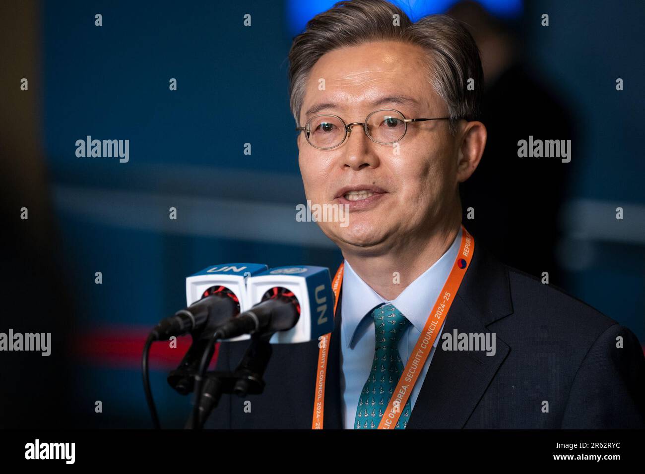 (230606) UNITED NATIONS, June 6, 2023 (Xinhua) Hwang Joonkook