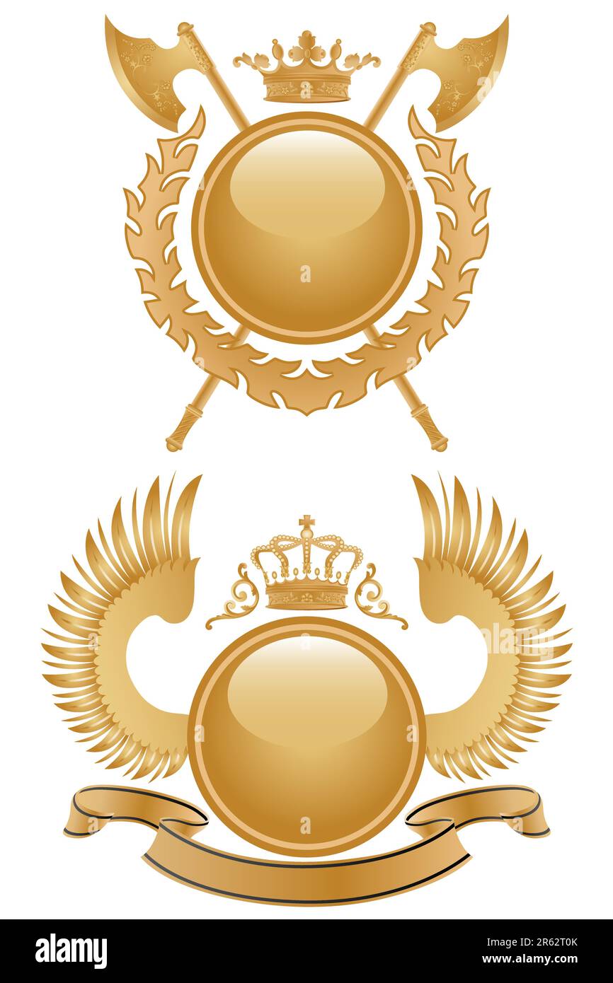 Coat of arms. Vector illustration Stock Vector Image & Art - Alamy