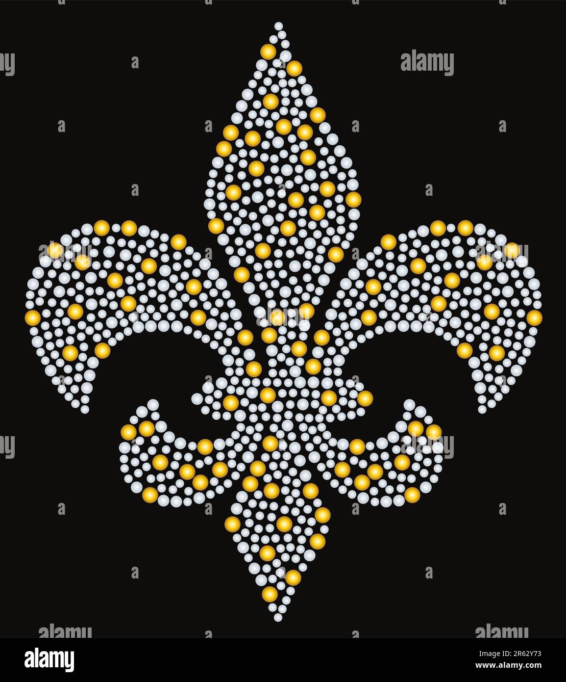 fleur de lis Stock Vector