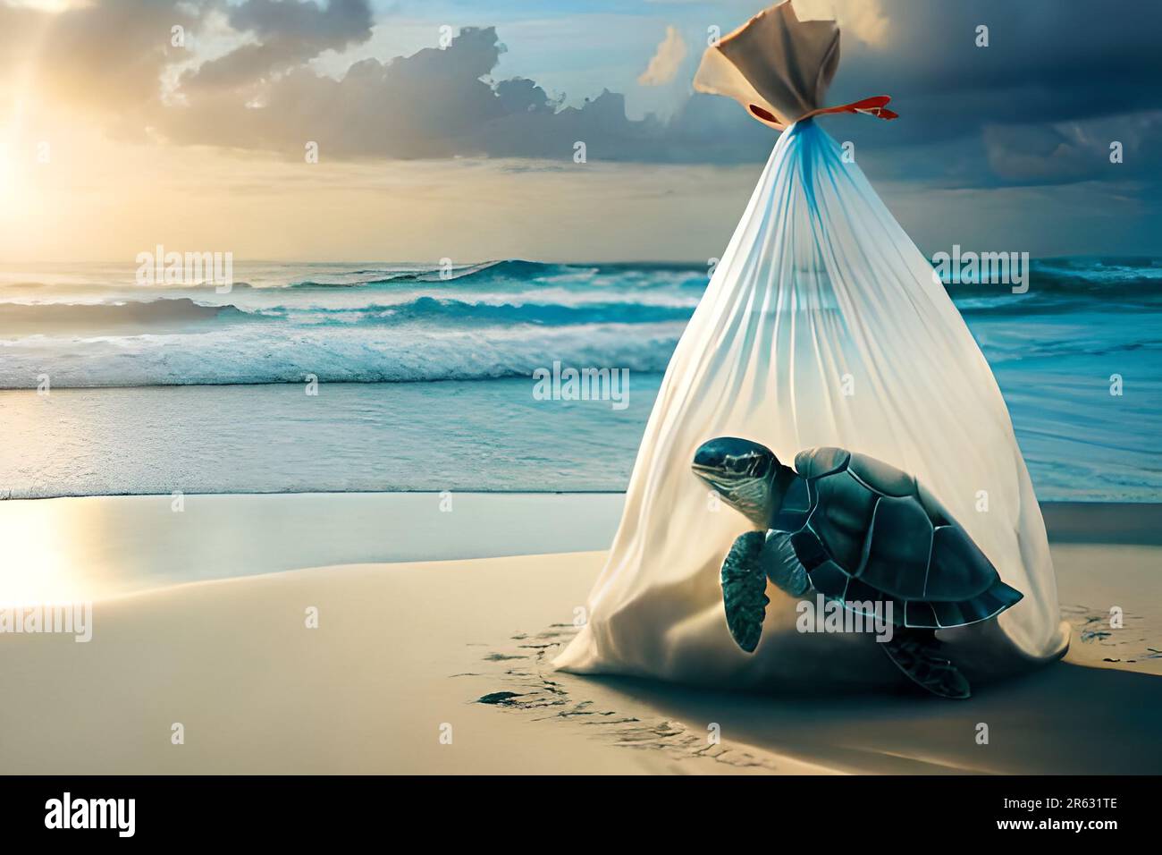 Turtle plastic straw hi-res stock photography and images - Alamy