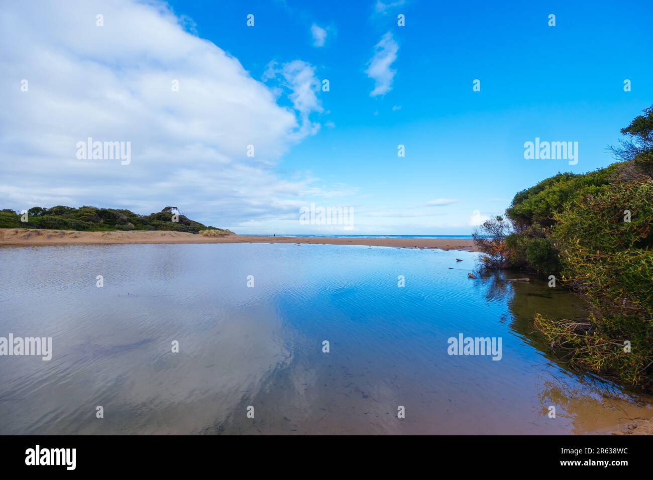 Anglesea Beach in Australia Stock Photo Alamy