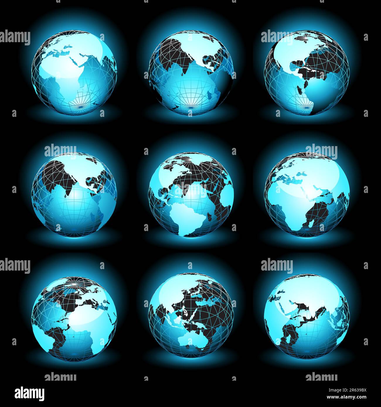 world,  this illustration may be useful as designer work Stock Vector