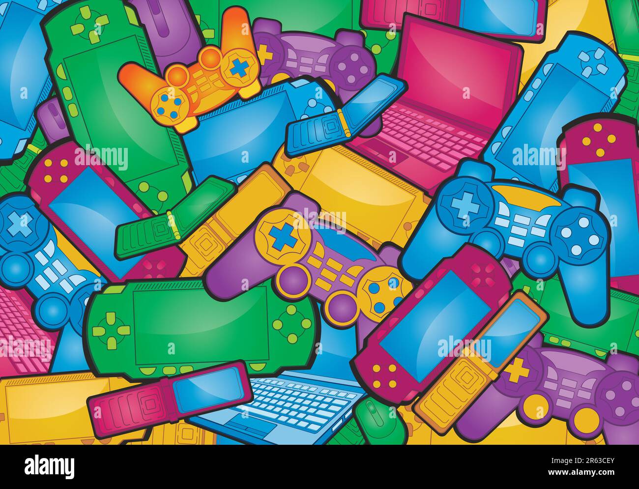 electronic products texture background Stock Vector Image & Art Alamy