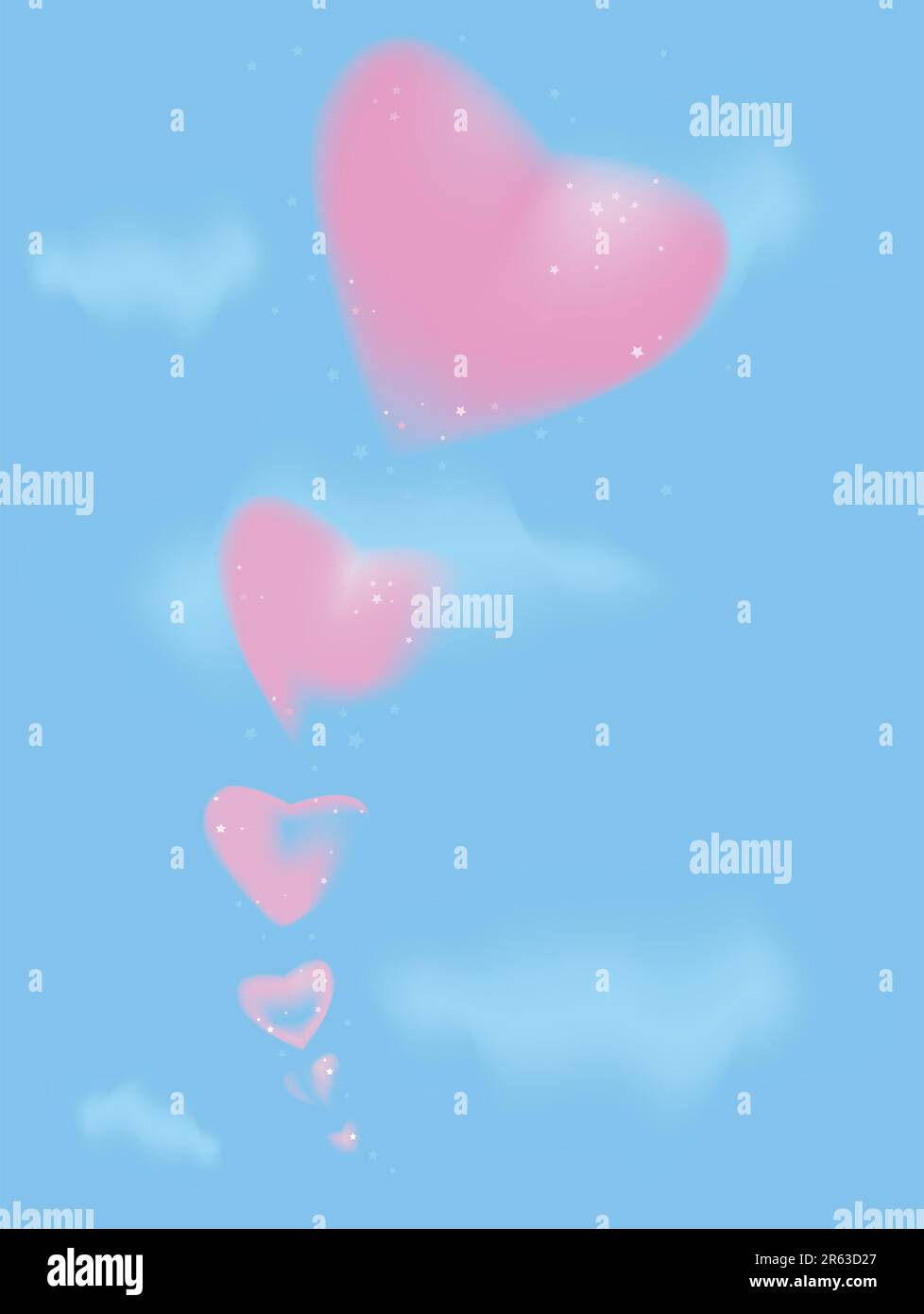vector valentine background with heart Stock Vector Image & Art - Alamy