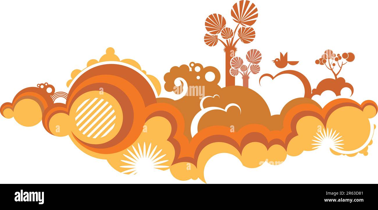 Autumn scenery background Stock Vector Image & Art - Alamy