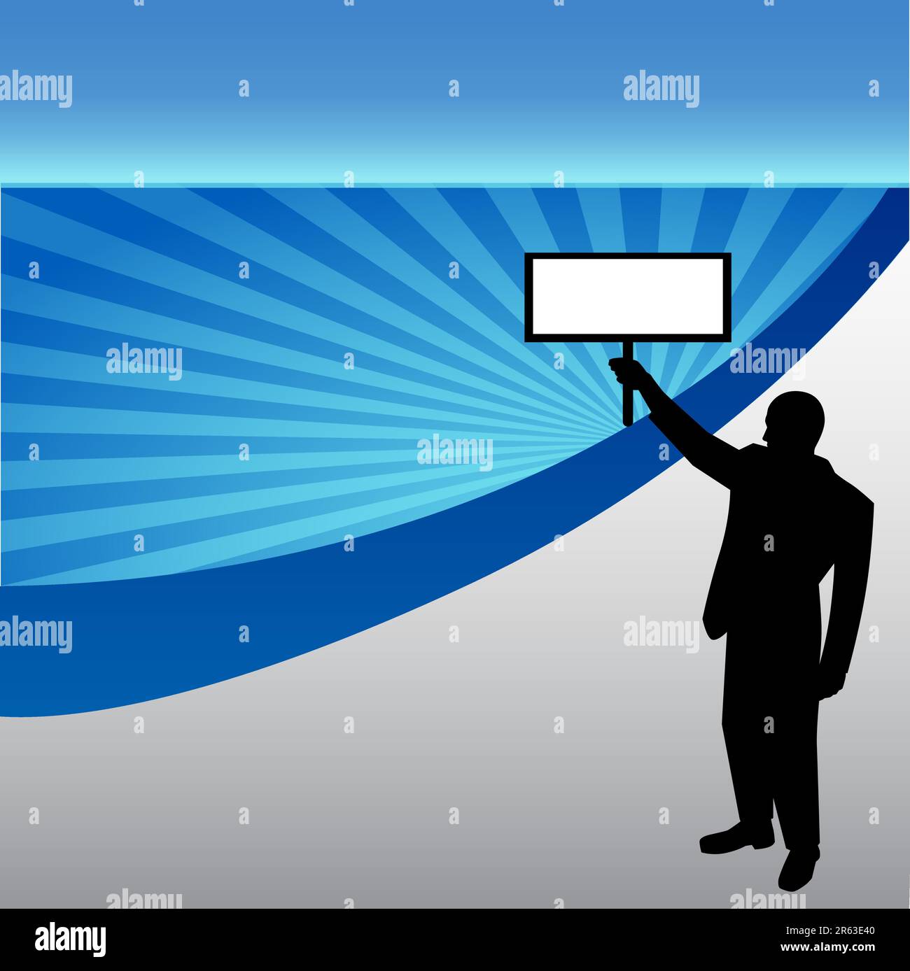 Human sign protest Stock Vector Images - Alamy