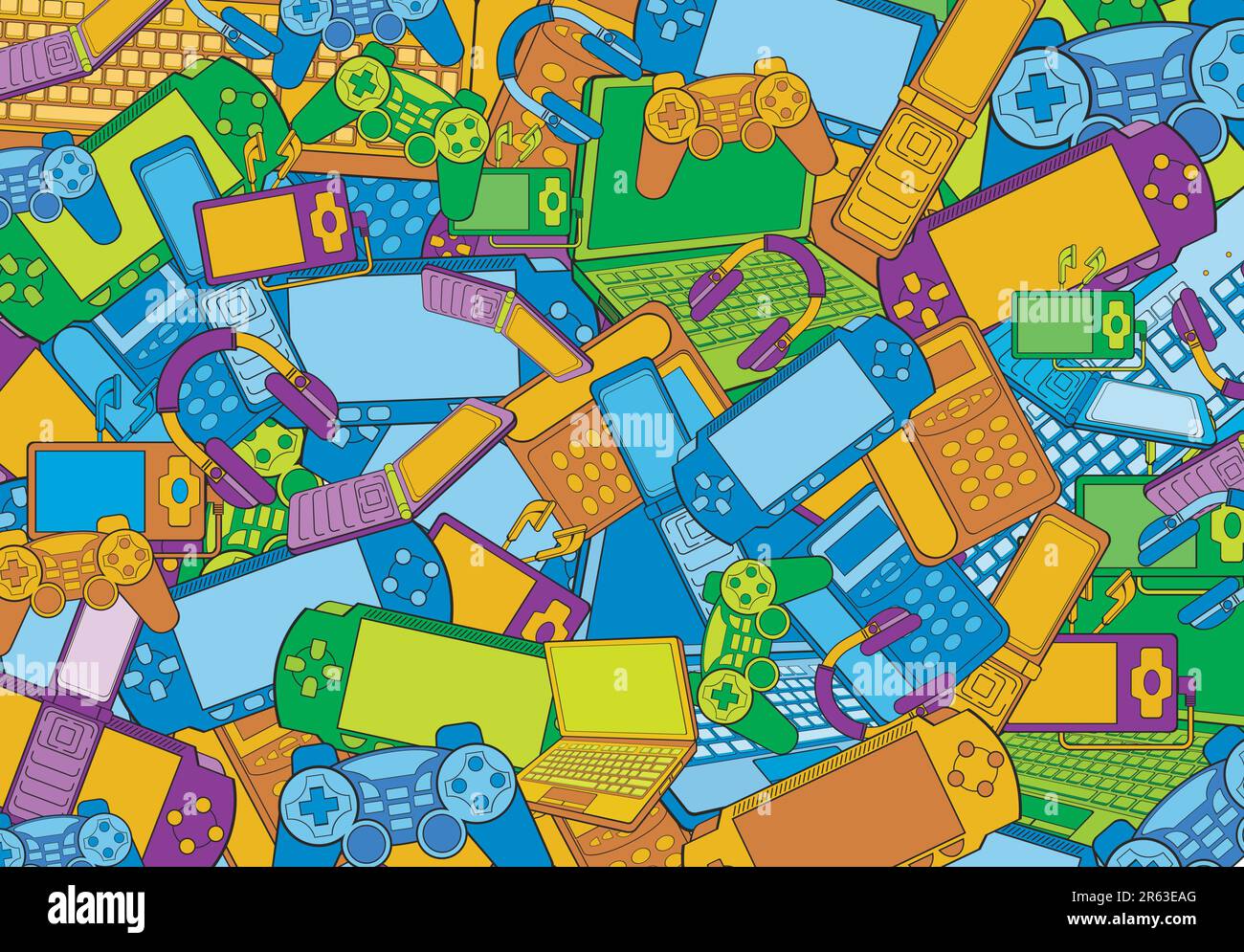 electronic products texture background Stock Vector Image & Art Alamy