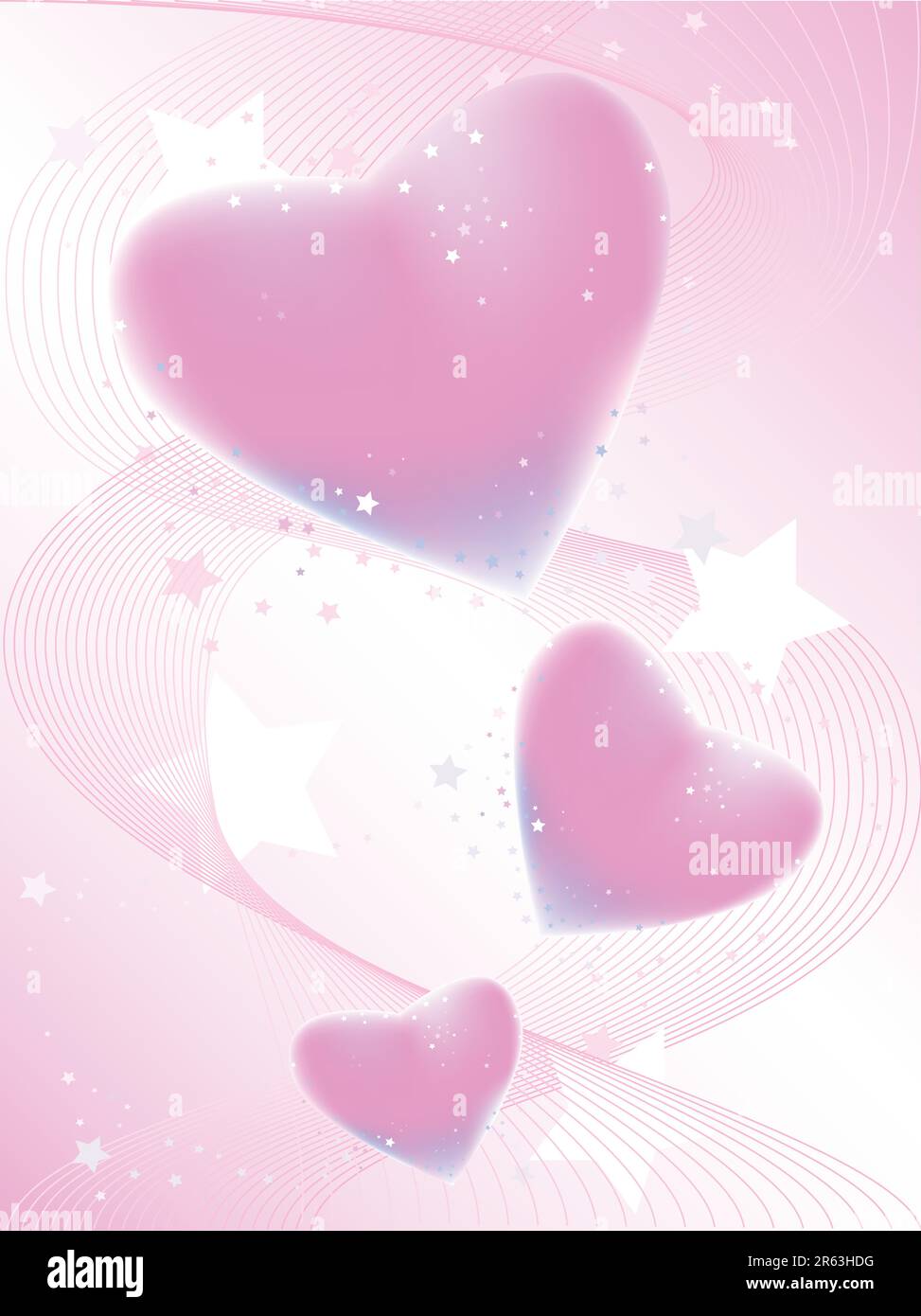 vector valentine background with heart Stock Vector Image & Art - Alamy