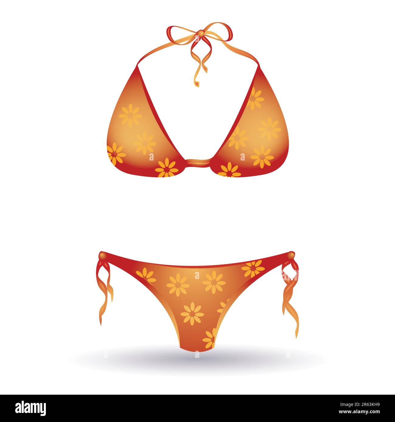 Swimsuit bikini model beach Cut Out Stock Images & Pictures - Alamy
