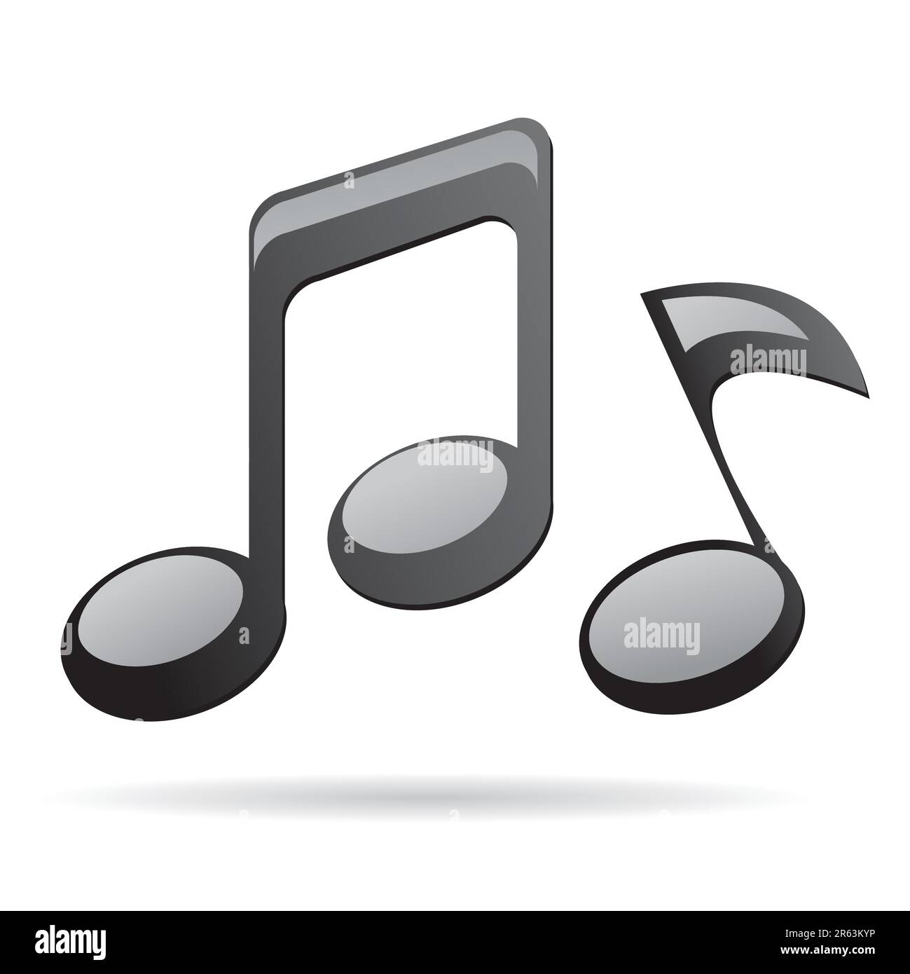 Black note Cut Out Stock Images & Pictures - Alamy