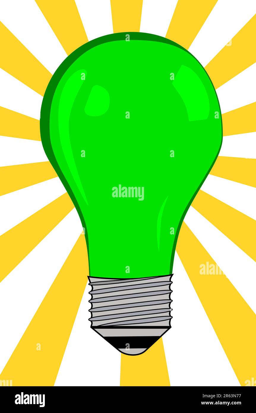 Electric light bulb Stock Vector Images Alamy