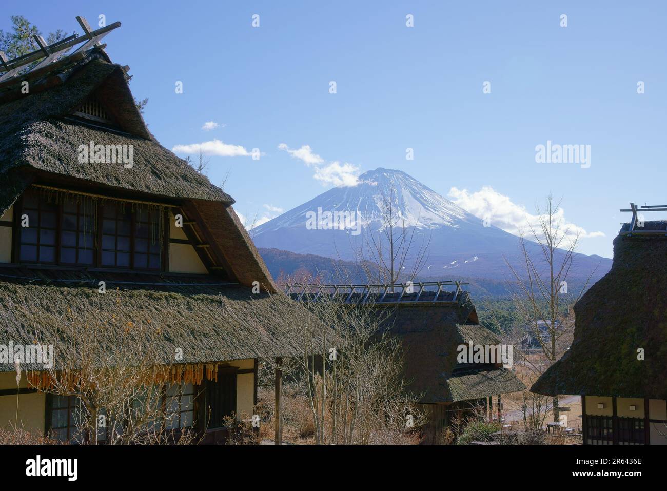 Thatched roof historic japanese house hi-res stock photography and ...