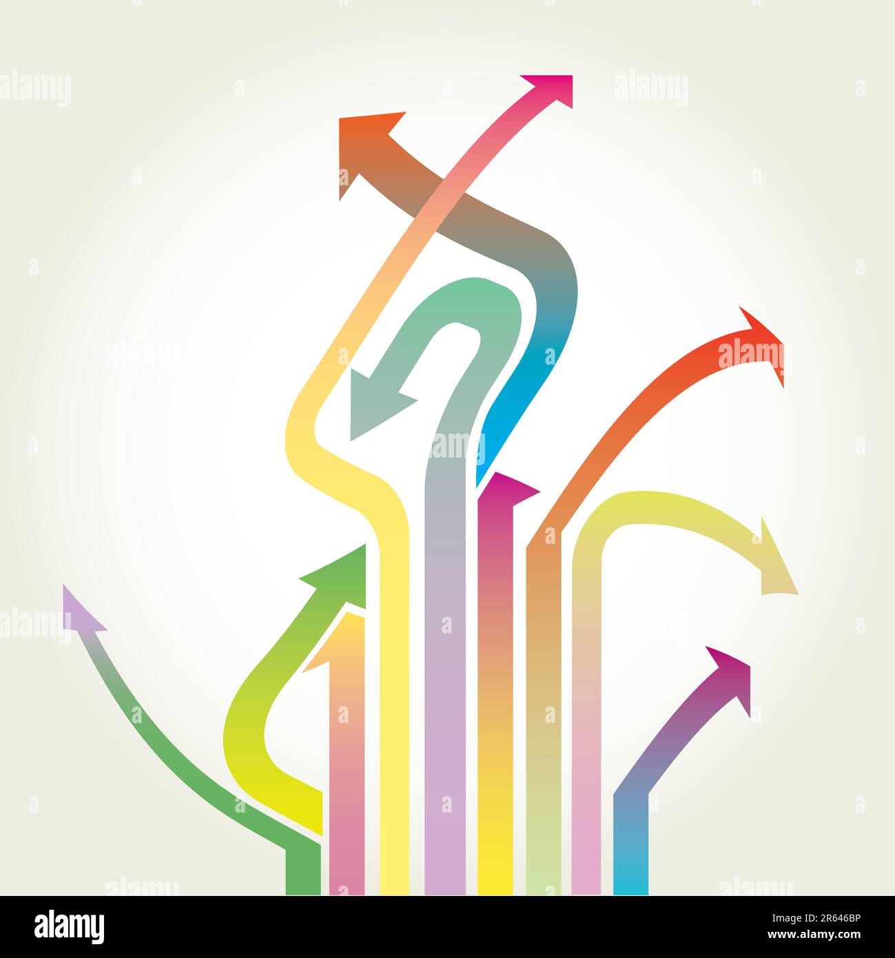 Arrows background vector illustration Stock Vector Image & Art - Alamy