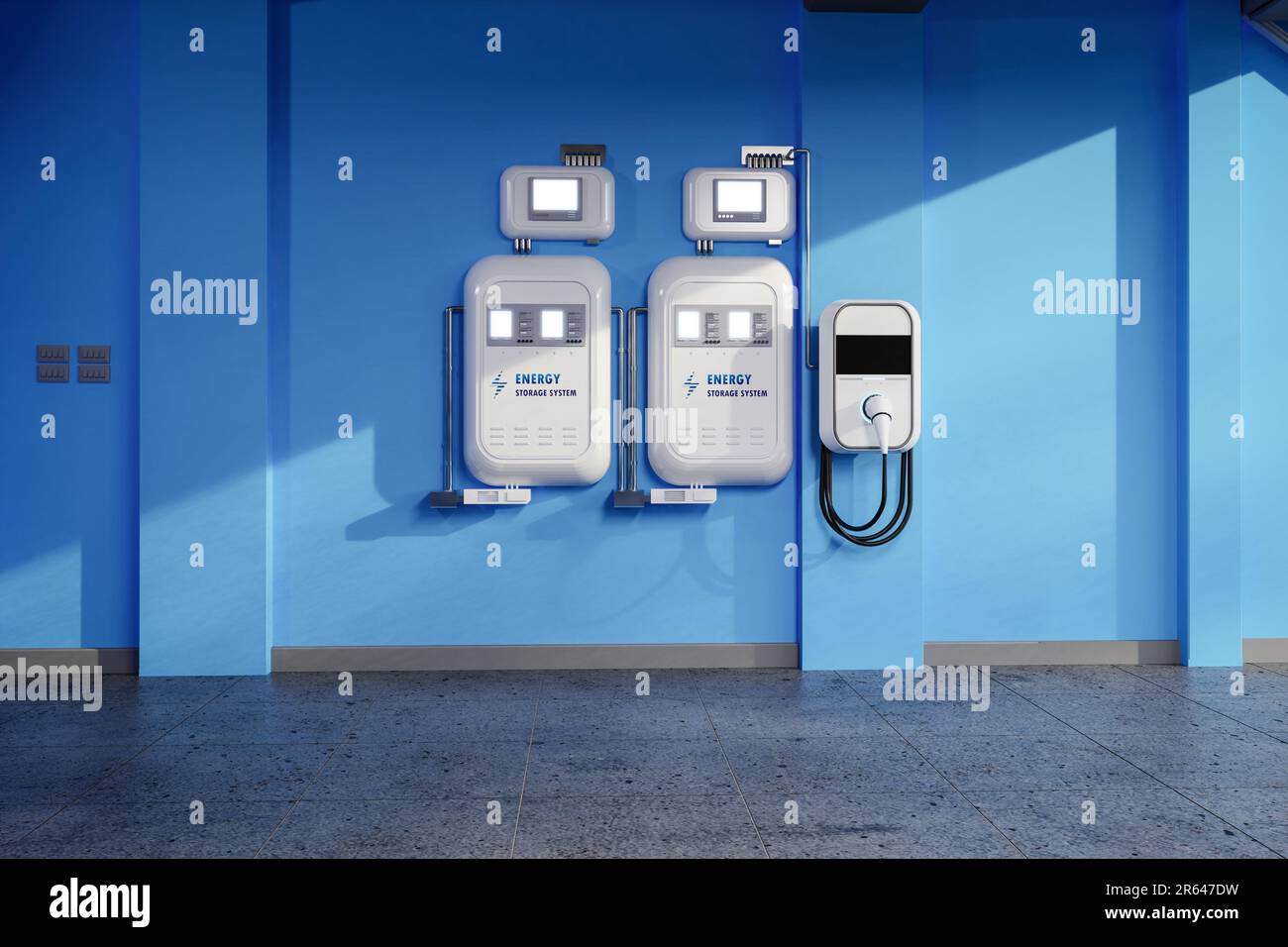 Ev charger install hi-res stock photography and images - Alamy