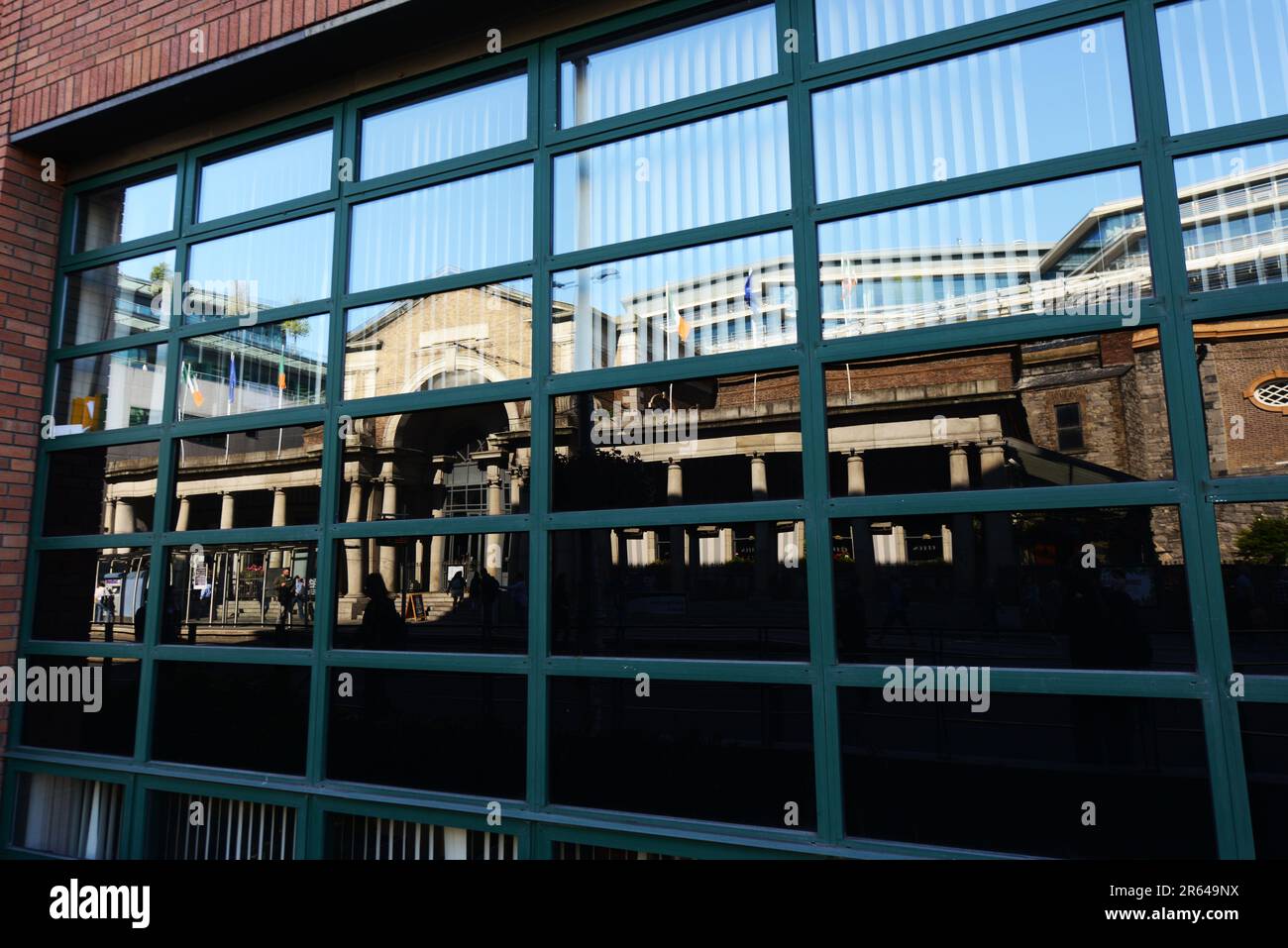 The Old Harcourt Street Train Station in Dublin, Ireland Stock Photo