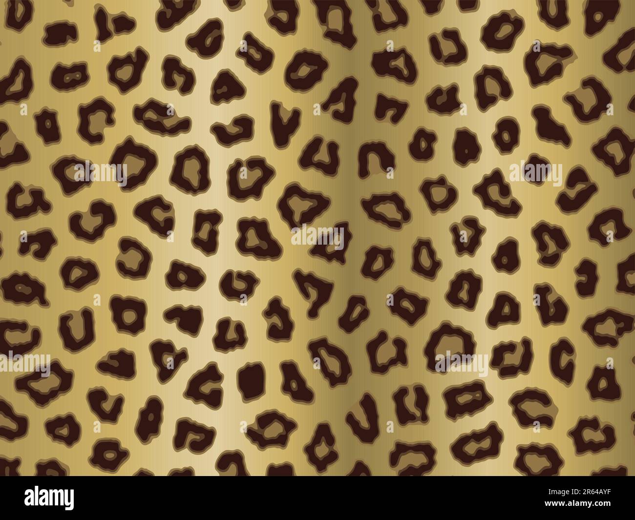 Leopard print background Stock Vector