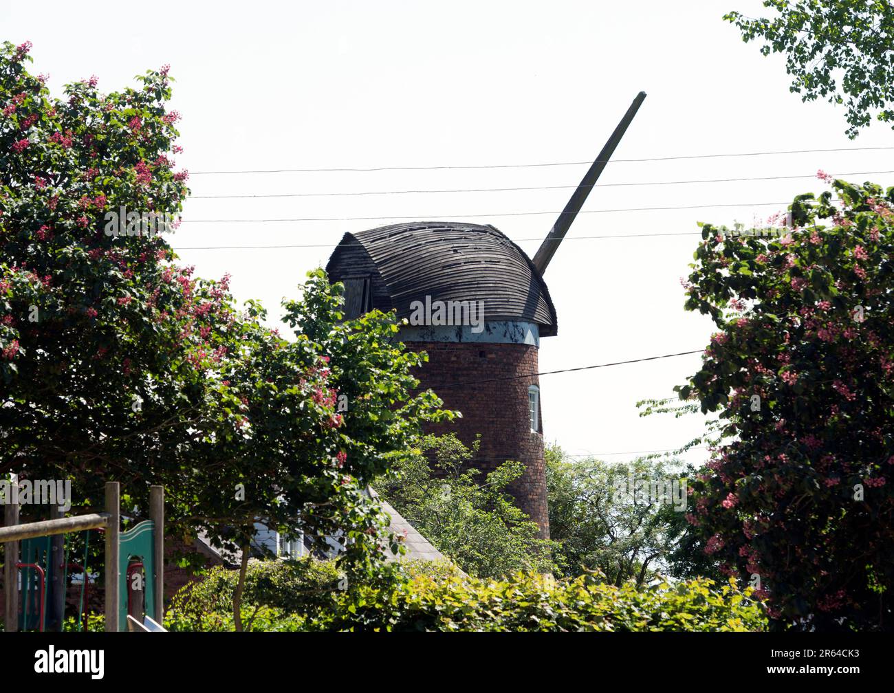 Norton Lindsey windmill, Warwickshire, England, UK Stock Photo