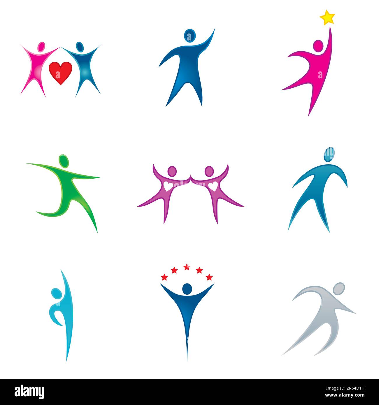 posed-couple-stock-vector-images-alamy
