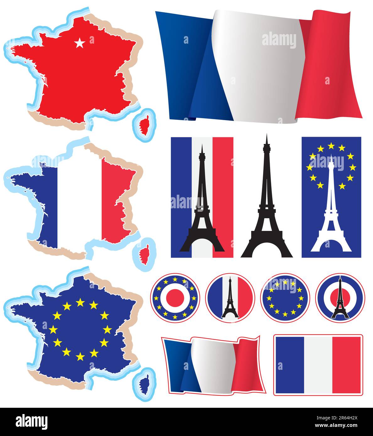 French travel agency sign Stock Vector Images Alamy