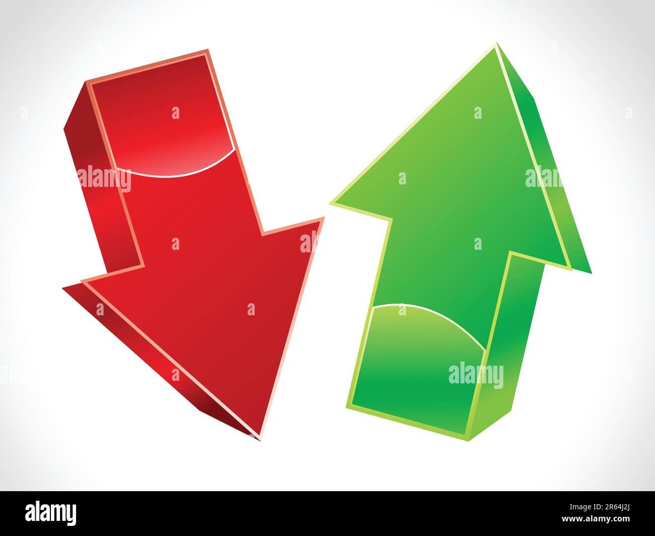Down arrows Stock Vector Images - Alamy