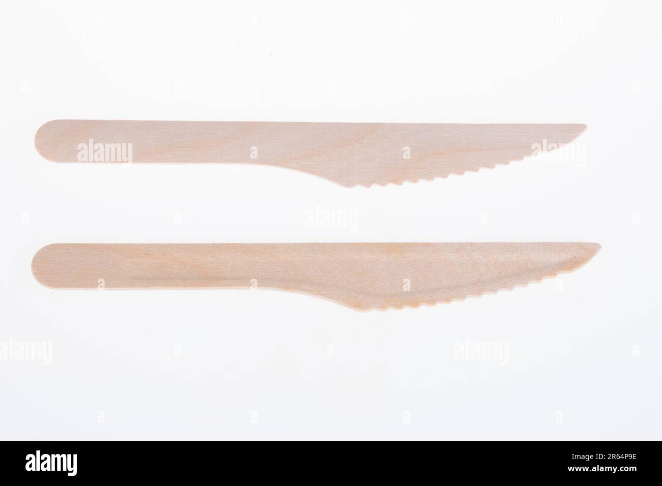 wooden knife single use disposable knives made from recycled brown wood