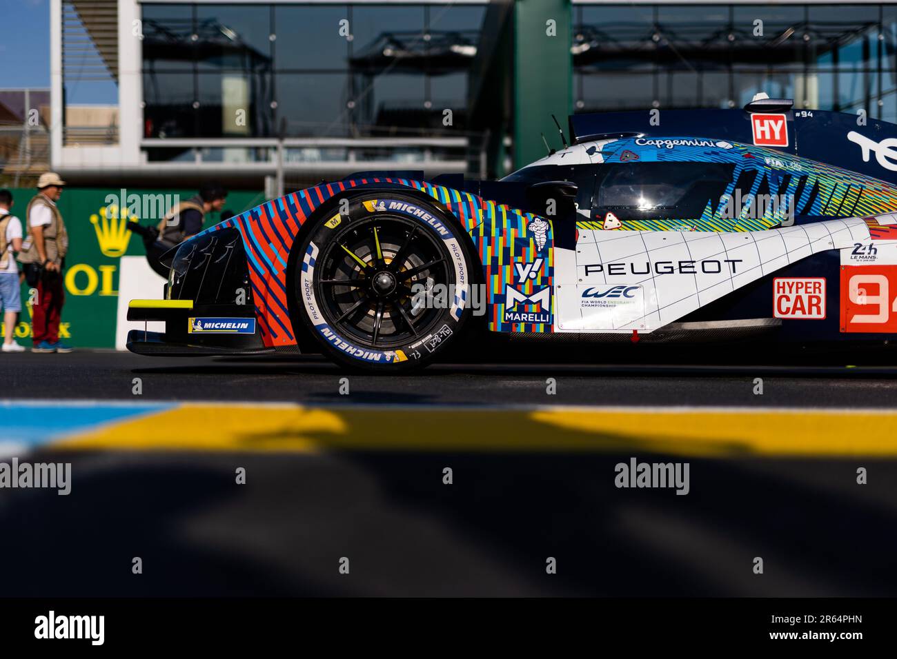 Peugeot 9X8 Le Mans 2023 Promo Card Duval, Menezes, Muller