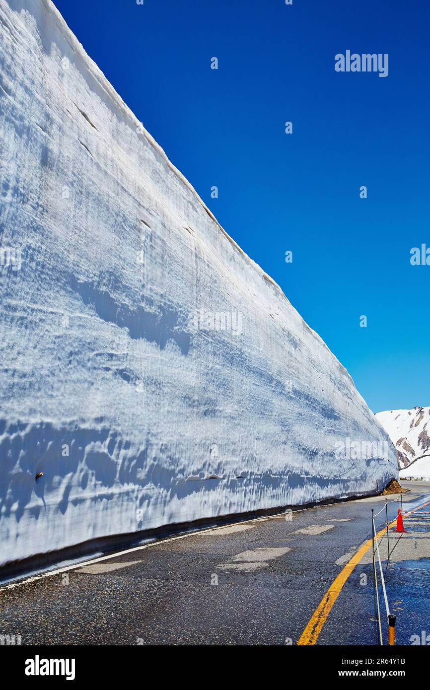 Tateyama Kurobe Alpine Route Stock Photo